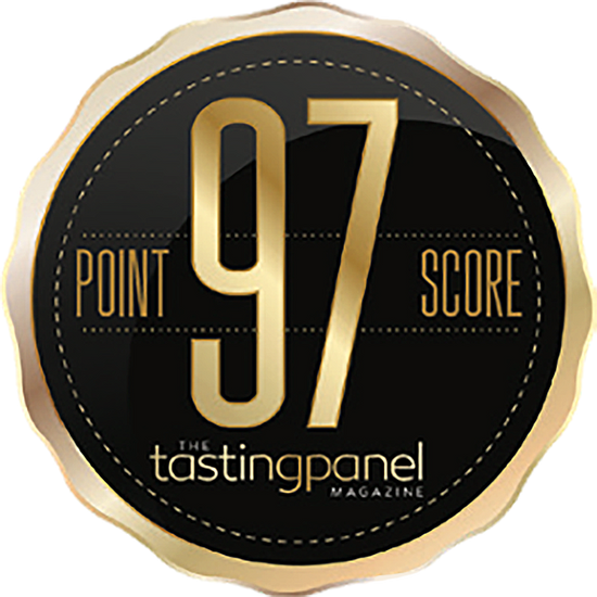 97 point score by The Tasting Panel Magazine